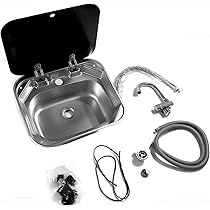 キャンピングカーシンクマミー Amazon.co.jp: 小型 RV用シンク ステンレスシンク 折りたたみ式