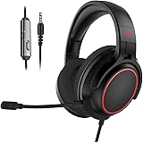 Amazon Co Jp ゲーミングヘッドセット ヘッドホン Ps4ゲーム用ヘッドフォン Xbox One Switch プレステ4 Pubg Pc Fpsに対応 ノイズキャンセル機能搭載 マイク付き有線 パソコン 周辺機器