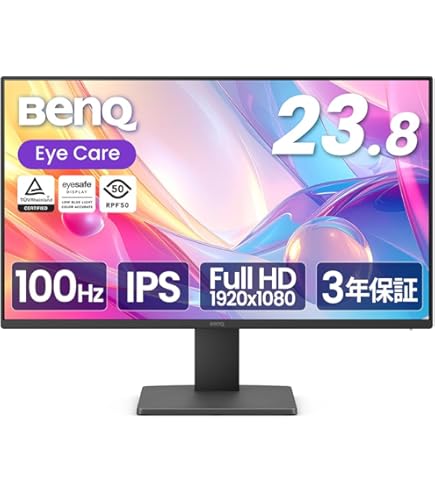 Amazon.co.jp: ベンキュー PCモニター アイケアGWシリーズ ブラック