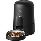 PETLIBRO AIR 自動給餌器 猫用 コードレス タイマー式 定時定量 自動餌やり機 無制限置き場所 餌やり器 1日6食 ステンレス製ボウル ４重鮮度保持 2WAY給電 誤操作防止 お手入れ簡単 2L ブラック