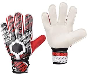 正規品 ゴールキーパーゴールキーパーサッカーグローブ キッズフットボールゴールキーパーグローブ エンボス加工滑り止めラテックスパームとソ 100 安心保証 Sylvaniatownshippolice Com