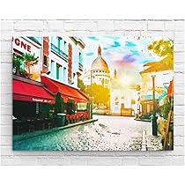 No4714 額装　ポスター　風景画　フランス　絵画　インテリア　送料無料 No4714 額装 ポスター 風景画 フランス 絵画 インテリア 送料