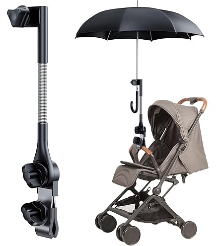 For-Your-little-One Parasol Compatible with Uppababy Vista Parasols, Black Baby