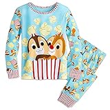 ディズニー (Disney) チップ&デール 長袖 パジャマ 女の子 水色 USディズニーストア (110cm US5) [並行輸入品]