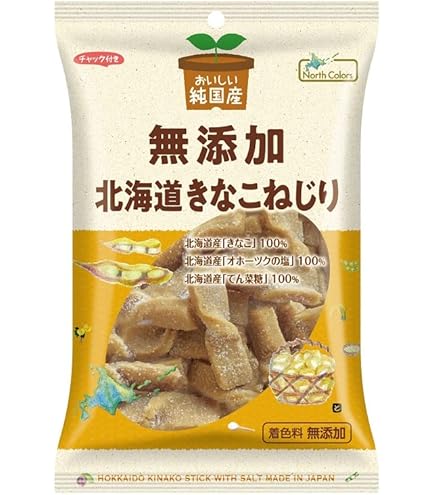 Amazon.co.jp: ムソー ノースカラーズ 純国産 北海道きなこねじり