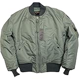 Amazon バズリクソンズ Buzz Rickson S フライトジャケット Ma 1 Lion Uniform 1957年モデル Ultraviolet ウルトラバイオレット Br S 01セージグリーン コート ジャケット 通販