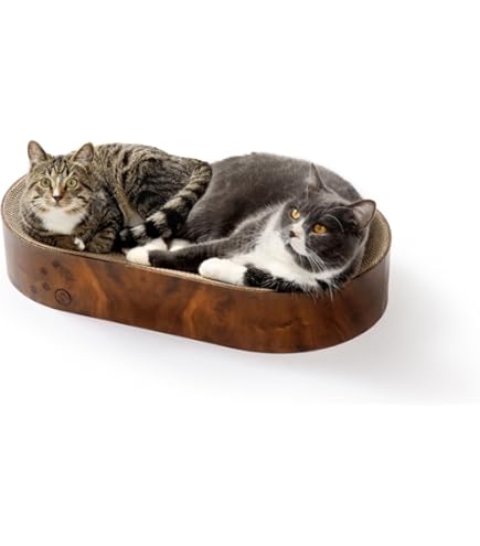 Amazon | 猫壱 爪とぎ バリバリボウルタワーXL ライトブラウン 3個