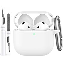 AirPods 4 ケース付き Amazon | ZENIX DESIGN TECH Airpods4 用 ケース カラビナ付き