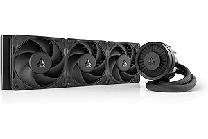 ARCTIC Liquid Freezer III Pro 360 - AIO CPU Cooler, 3 x 120 mm Water Cooling, 38 mm Radiator, PWM Pump, VRM Fan, AMD AM5/AM4,