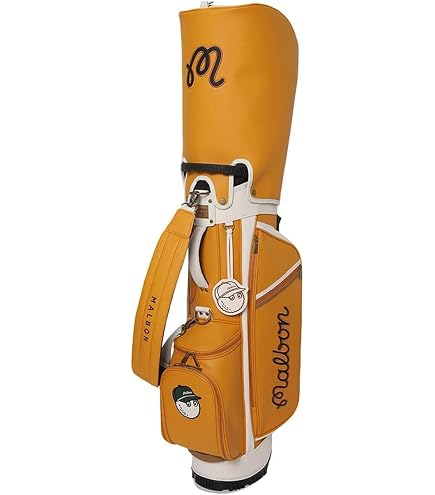 Amazon | キャディバッグゴルフクラブバッグPUレザースポーツゴルフ