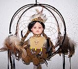 磁器人形Dream Catchers Wall Hanging Decorations – サイズ: 8インチ( anpdcdoll-e )