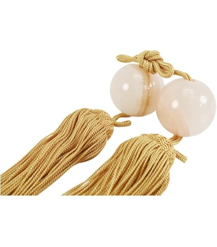 Amazon.co.jp: 最高級風鎮 オニックス 縞めのう石 掛け軸の重り 骨董品