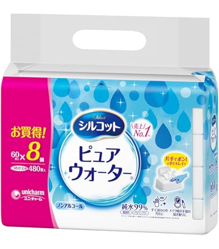 Amazon.co.jp: シルコット 【厚手やわらかシート】 ウェットティッシュ