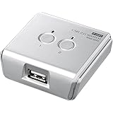 サンワサプライ(Sanwa Supply) USB2.0手動切替器(2回路) SW-US22N