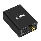 eppfun Bluetooth 5.4 オーディオレシーバー LE Audio/LDAC/LHDC/APTX-Lossless Adaptive対応 192K/24bit ブルートゥース 受信機 光デジタル/同軸 対応 有線スピーカー/車載/ステレオシステム 等に適用
