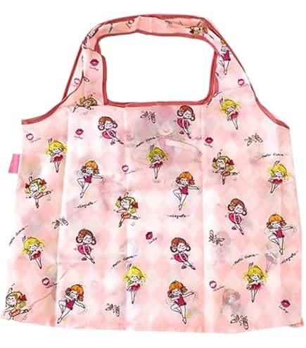 水森亜土 エコバッグ Amazon.co.jp: 水森亜土 エコバッグ ネコ レッド x ピンク