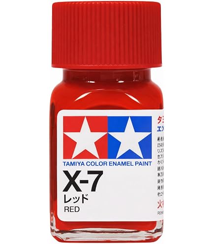 Amazon | □エナメル XF-7 フラットレッド 80307【タミヤ/TAMIYA