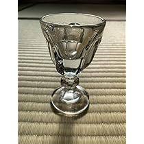 骨董　時代ガラス　ギヤマン　切子　耳付ききグラス　リキュールグラス　１客　ウラン 61NWDwkcDhL._AC_UL210_SR210,