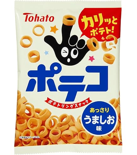 Amazon.co.jp: 東ハト ポテコうましお味 67g×12袋 : 食品・飲料・お酒