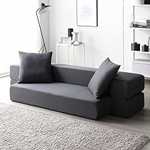 SheraYoshi ソファベッド ダークグレー Do Van Nam様専用SheraYoshi ソファベッド ダークグレー ソファ