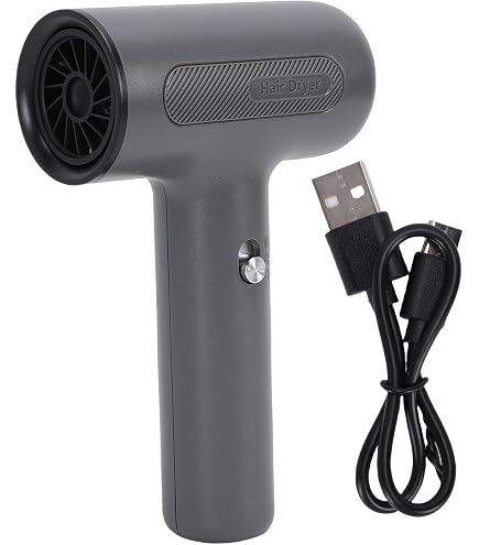 Amazon | コードレスヘアドライヤー、2000mAhバッテリー、500W