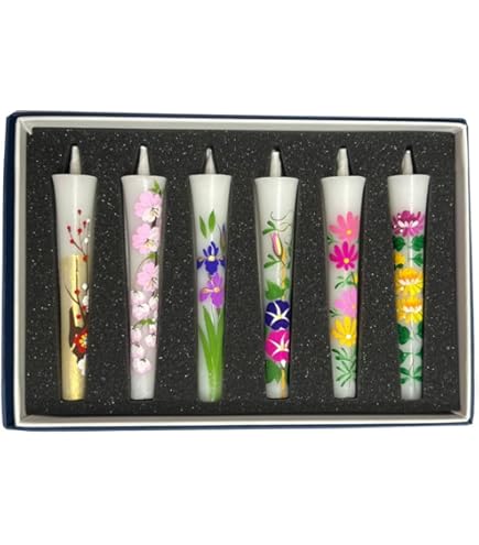 Amazon｜（御供 のし付き 包装品）淡路梅薫堂の手書き絵ろうそく 12本