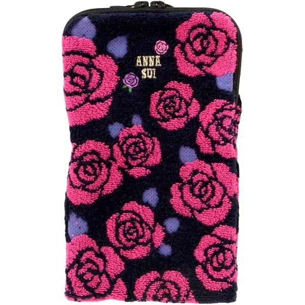 Amazon | ANNA SUI (アナスイ) スクエアポーチ ハートプレート