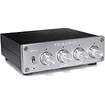 DC ステレオプリアンプ FX AUDIO FX-AUDIO- LS-01J [ブラック] 4chラインスプリッター