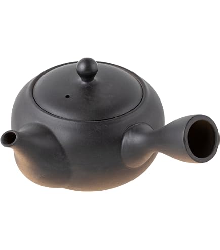 Amazon | 常滑焼 急須 北條 清水源二 清水北條 朱泥 茶注 茶壺 | ノー
