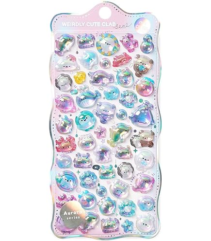 Amazon | クーリア シール ボンボンドロップシール（オーロラ