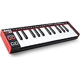 Akai Professional(アカイプロ) USB MIDIキーボードコントローラー 25鍵のキーベッドとアルペジエーター搭載 音楽制作ソフトウェア付属 Mac/Win PC対応 LPK25 ブラック