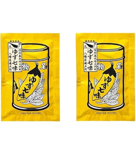 Amazon | 八幡屋磯五郎 七味唐辛子(袋) 18g×2個 | 根元 八幡屋礒五郎