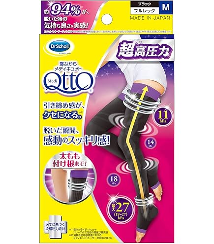 Amazon.co.jp: メディキュット 着圧ソックス 寝ながら ロング