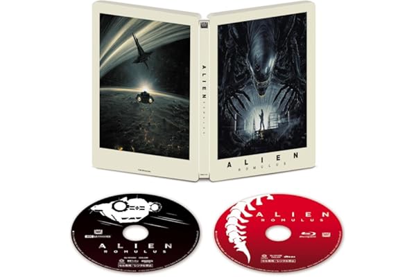 エイリアン・ロムルス　４Ｋ　ＵＨＤ　＋　ブルーレイ　セット（スチールブック※新デザインとなります） [Blu-ray]