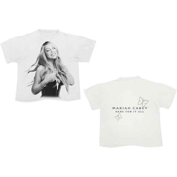 Amazon | Mariah Carey Official It's Time Tシャツ | Tシャツ