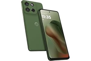 【Amazon.co.jp 限定/ブランドステッカー付】 Motorola モトローラ moto g66j 8GB / 128GB [ 正規代理店品 ] スマホ (6.7インチ / 5G対応 / ディルグリーン) SIMフリー Android 本体