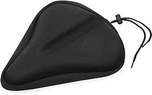 RIXOW 【展示画像が間違っています。修理中です】 自転車 サドルカバー 低反発 クッション 超肉厚 お尻痛くない PVC滑り止め 通気性