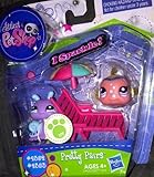 Littlest Pet Shop I Sparkle Pretty Pair Figures Snail Fish [並行輸入品]