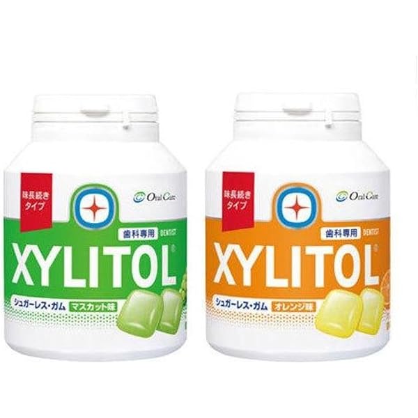 Amazon | 【4個セット】歯科専用 キシリトールガム ボトルタイプ90粒2