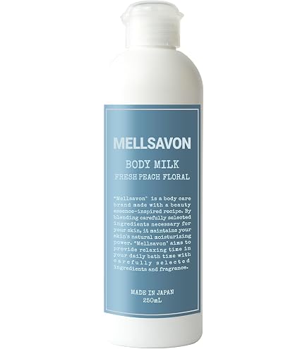 Amazon | Mellsavon メルサボン ボディミルク フローラルハーブの香り