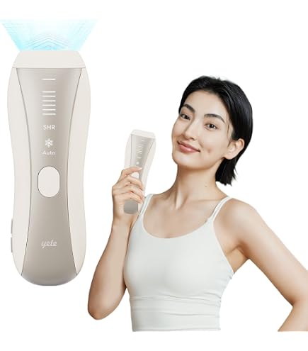 Amazon | Yete（エイティー）脱毛器 IPL光脱毛器 サファイア冷却 SHR