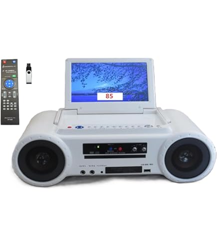 REAL LIFE 9インチ液晶搭載カラオケdvd/cdコンポ　 FL-9PDVD KM2  2013年製 REAL LIFE 9インチ液晶搭載カラオケdvd/cdコンポ FL-9PDVD KM2 2013年