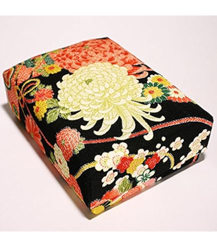 Amazon.co.jp: 道具箱 お裁縫箱 小物入れ ちりめん文庫箱（中