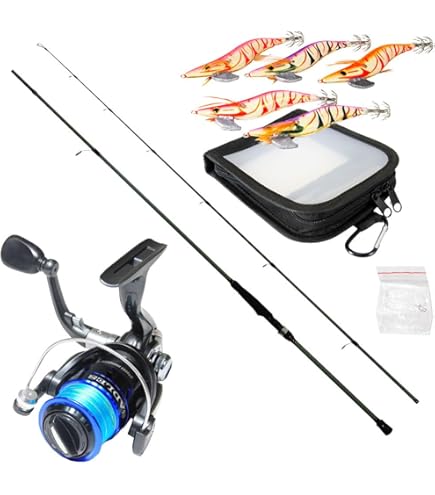 Amazon | ハイコストパフォーマンス エギング セット ロッド