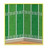 Beistle 52125 1-Pack Football Field Backdrop for Parties 4-Feet by 30-Feet [並行輸入品]