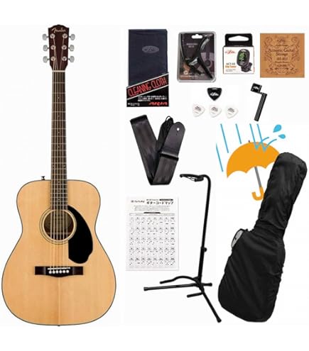 Amazon | Fender Acoustic/CD-60S Dreadnought Natural WN フェンダー 
