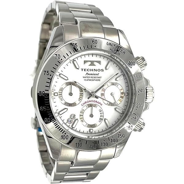 Amazon.co.jp: [テクノス] 腕時計 クロノグラフ T9B87BS メンズ