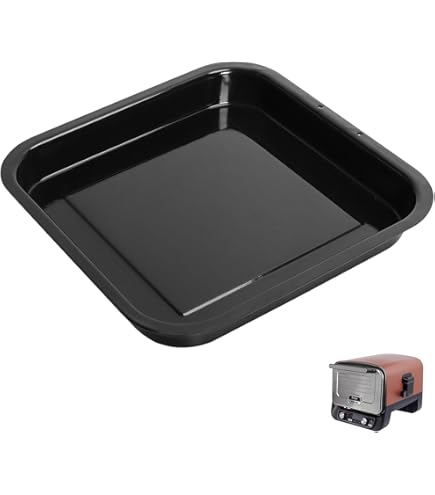 Non-Stick Griddle Plate For Ninja Woodfire Oven - 12x12 Inch Cast Iron Cooking Pan Accessory