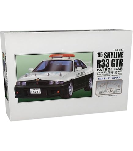 Amazon | アオシマ 1/32 西部警察 パトカー 23648 | プラモデル 通販