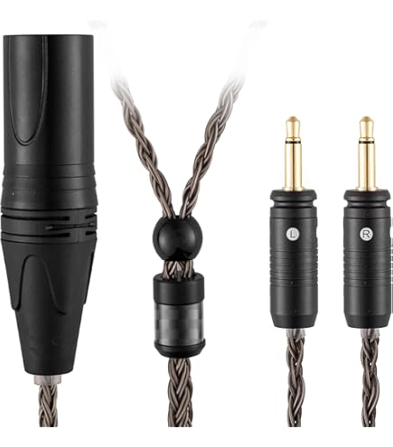 Amazon.co.jp: NewFantasia HiFiケーブル 4ピンXLRバランスオス